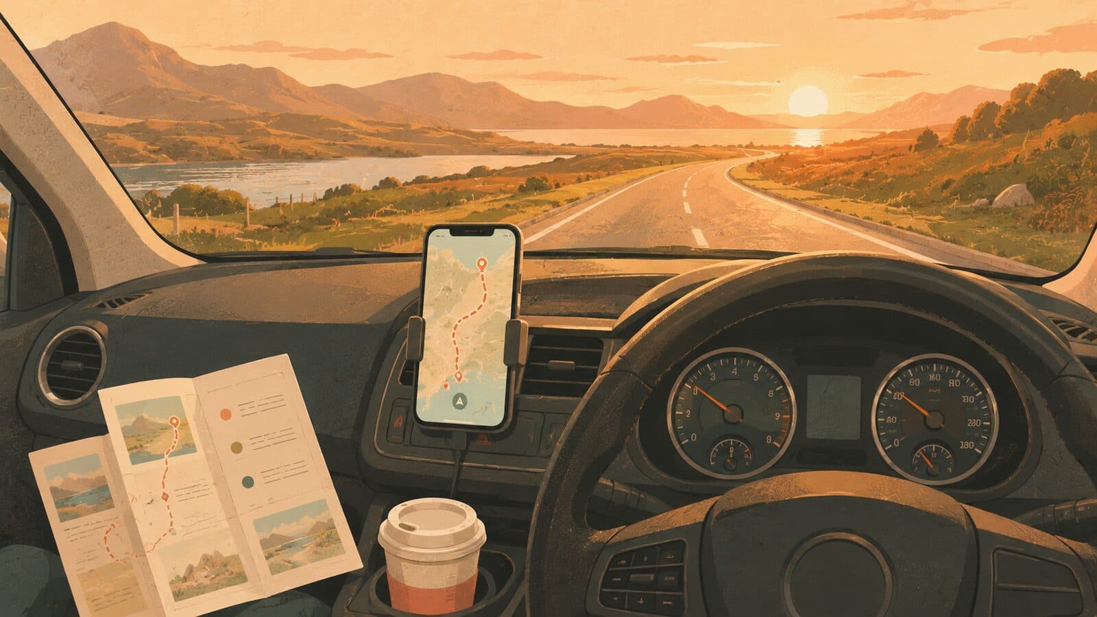 Share: One link for your passengers, one PDF for the road